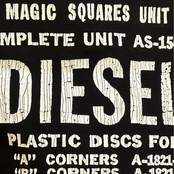 DIESEL French Terry Sweatshirt - Picture 2 of 8